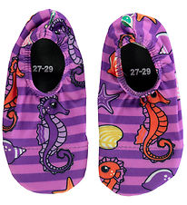 Smfolk Beach Shoes - UV50+ - Spring Pink w. Seahorses