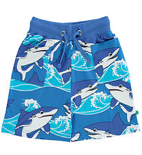 Smfolk Shorts - Brillant Blue m. Haie