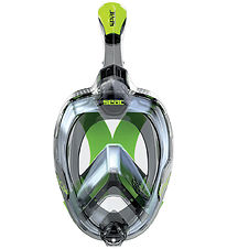 Seac Snorkel Mask - Magica L/XL - Black/Lime