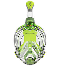 Seac Snorkel Mask - Libera Junior - Transparent/Lime