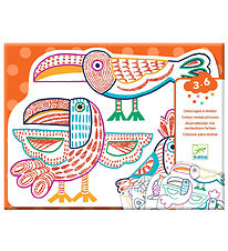 Djeco Colouring Book - Wild Families