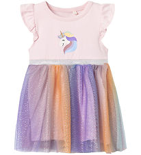 Name It Kleid - NbfHappi - Parfait Pink