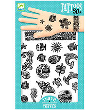 Djeco Tatuoinnit - Polynesia - 50+ Tatuoinnit