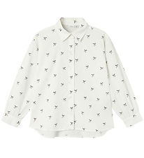 Name It Oversize Long Shirt - NkfHilippas - Bright White