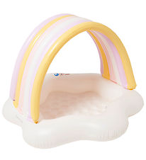 SunnyLife Kiddy Pool w. Brim - 120x90 cm - Princess Swan Mult