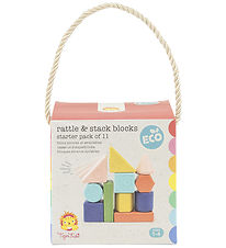 Tiger Tribe Blocs hochets - Rattle & Stack Blocks - Kit de dmar