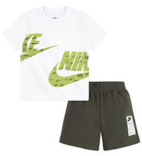 Nike Ensemble de Shorts - T-Shirt/Shorts - Cargaison Khaki