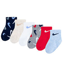 Nike Socken - 6er-Pack - Wei nicht Grey Heather
