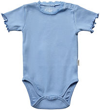 Sofie Schnoor Body k/ - Rib - Ljust Blue