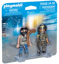 Playmobil DuoPack - SWAT & Robber - 71505 - 9 Osaa
