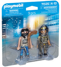 Playmobil DuoPack - SWAT & Robber - 71505 - 9 Parts