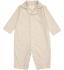 Lalaby Pyjamapak - Classic+ - Beige Gingang