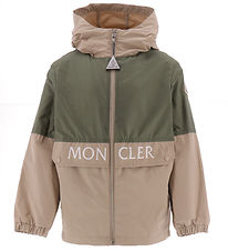 Moncler Jas - Vrolijk - Beige/Donkergroen