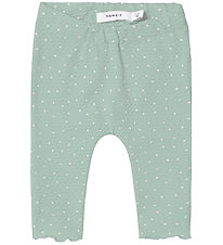 Name It Leggings - NbfHadot - Limon Green av. Structure