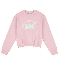 Lee Sweatshirt - Kansas Grafisch - Roze Nectar