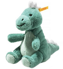 Steiff Soft Toy - 16 cm - Joshi Babt T-Rex - Green Blue