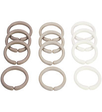 Little Dutch Upphängningsringar - 12-pack - Beige