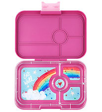 Yumbox Nestisbox M. 4 herbergi - Bento Tapas - Malibu Purple/Rai