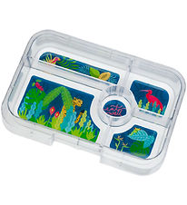 Yumbox Insert tray w. 5 Rooms - Tapas - Jungle