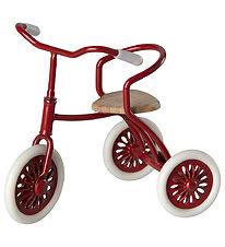 Maileg Accessoires de Poupe - Tricycle - Souris - Rouge