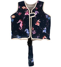 Filibabba Swim Vest - 1-2 years - UV50+ - Rainbow Reef