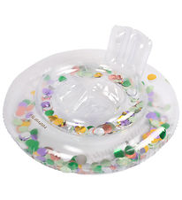 Filibabba Babybadring - Alfie - 60 cm - Regnbågsfärgad konfetti
