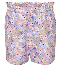 Name It Shorts - NmfHisse - Parfait Pink w. Flowers