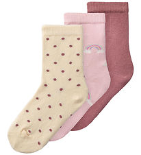 Name It Chaussettes - 3 Pack - NmfHuline - Parfait Pink
