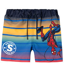 Name It Swim Trunks - NmmMelvin Spider-Man - Dark Sapphire