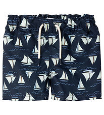 Name It Shorts de Bain - NmmZimon - Dark Sapphire av. Voiliers