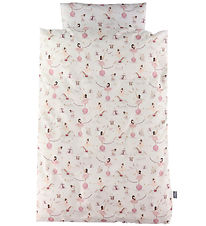 Nørgaard Madsens Bedding - Baby - Off-White M Plum/Coloured Prom
