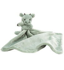 Jellycat Knuffeldoekjes - 34x34 cm - Verlegen draak