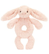Jellycat Hochet anneau - 18x8 cm - Bashful Bunny - Blush