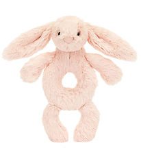 Jellycat Ring rattle - 18x8 cm - Bashful Bunny - Blush