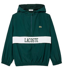 Lacoste Jacket - Dark Green/White