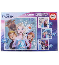 Educa Jigsaw Puzzle - 4 Different - Frozen