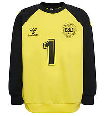 Hummel Collegepaita - DBU Pelipiv - Blazing Yellow