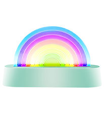 Lalarma Lampi - Dansandi Rainbow - 18x11x4 cm - Myntugrænt