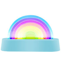 Lalarma Lamppu - tanssiminen Rainbow - Sininen