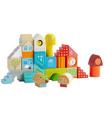 HABA Blocs de Construction - Bois - 28 pices