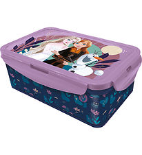 Die Eiskönigin Brotdose - Lunchbox - 21x13 cm - Blau/Lila