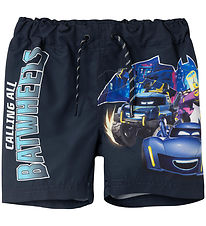 Name It Swim Trunks - NmmMicco Batwheels - Dark Sapphire