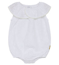 Hust and Claire Summer Romper - HCMagnolia - White