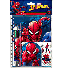 Spider-Man Pennenset m. Multicolour Pen