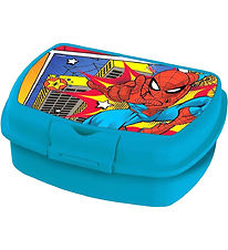 Spider-Man Nestisbox - Urban Sandwich Box - Blár/Rautt