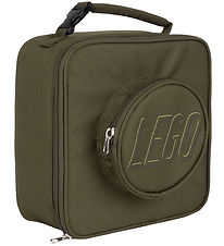 LEGO® Nestisbox Taska - BRICK hádegisverðarpoki - Olive