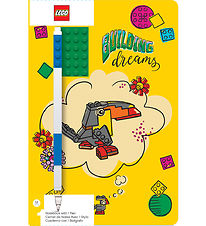 LEGO® Notebook w. Gel Pen - Building Dreams