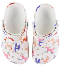 Crocs Sandales - Classic+ Character Imprim Obstruer K - Unicorn