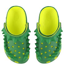 Crocs Sandals - Classic Spikes Clog T - Acidity/Green Ivy
