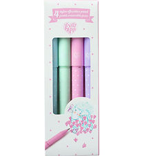 Djeco Kleurenmarkers - 4 Pastel Uitwisbare pennen